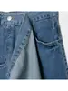 Saia jeans feminina da marca Z, AliExpress moda casual mais vendida assimétrica transfronteiriça europeia e americana azul céu poliéster elastano ZA