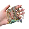 Pulsera de Estilo Étnico del Festival del Bote del Dragón con un Toque de Lujo, Pulsera de Hilo Chino de Cinco Colores, Pulsera Artesanal de Nicho Estilo Tíbet al por Mayor