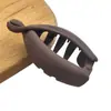Presilha Pequena de Banana Antiderrapante Estilo Coreano para Mulheres com Pouco Cabelo, Presilha Vertical para Rabo de Cavalo, Presilha Torcida, Grampo, Acessório de Cabelo