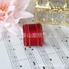 Cinta de hilo dorado de 2,5 cm, soporte para barra de cinta, insignia de lolita, accesorios para el cabello hechos a mano, material de embalaje para flores de regalo