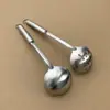 Atacado Aço Inoxidável Panela Quente Concha Escumador 7cm Pequeno Escumador para Cozinha Doméstica Utensílios de Cozinha Panela Quente Pequena Concha