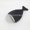 Brocha de Maquillaje de Sirena Individual Brocha para Base Brocha para Mascarilla Escama de Pescado Cola de Pescado Brocha para Corrector Brocha para Rubor