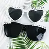 Gafas de Fiesta Estilo Europeo y Americano, Gafas Clásicas Transfronterizas para Novio y Novia, Exquisitas de Amazon [Oumeibo2019]