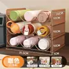 Portavasos de Encimera Taza de Té Taza Térmica Taza de Café Estante de Almacenamiento Estante de Almacenamiento de Vasos de Gran Capacidad para el Hogar Mesa de Comedor