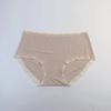 Venda Direta da Fábrica Algodão Puro Antibacteriano Roupa Íntima Cintura Média Sem Costura Justa ao Corpo Confortável Doce Carta Cueca Sexy