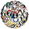 Pegatinas de acuarela de caballos 50 sin repetir transfronterizas para teléfono móvil, tazas, pegatinas decorativas impermeables, pegatinas para diario de niños, venta al por mayor