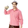 Pinse Amazon Ropa Tradicional Alemana para Hombre Oktoberfest Camisa a Cuadros Tirantes Bordados con Capucha Set
