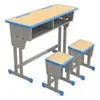 Mesas e Cadeiras de Sala de Aula para Alunos do Ensino Fundamental e Médio, Salas de Aula, Escolas, Assento Individual e Duplo, Treinamento, Reforço Escolar, Cursinhos, Mesas de Estudo Domésticas, Fabricantes