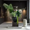 Flores eternas verdes, atmósfera de primavera, decoración del hogar, ramos para tiendas, decoración de ropa de mujer, materiales de flores secas, arreglos florales de recepción, ramas para escenas