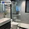 Novos Azulejos Esmaltados Cozinha Banheiro Azulejos de Parede Banheiro Azulejos de Parede Brilhantes Azulejos de Porcelana Azulejos Branco Cinza