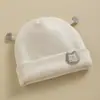 Touca Protetora para Bebê Recém-Nascido Outono e Inverno, Gorro de Inverno Quente Fofo e Adorável para Recém-Nascido