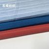 Tejido elástico de poliéster arrugado de 135 g con rayas onduladas de moda BS092 para vestido de camisa de primavera y verano.