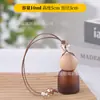 Atacado do Fabricante Criativo Novo Frasco de Perfume para Carro Pingente de Carro Frasco de Vidro Cordão Frasco de Aromaterapia Suprimento Pronto