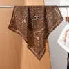 Bufanda de seda de espiga para mujer, nuevo estilo primavera/verano, chic francés, accesorio versátil para decorar cuellos, camisas, trajes, diademas y accesorios para el cabello