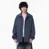 Nova jaqueta masculina de primavera e outono, jaqueta bomber casual estilo coreano, esportiva, moderna e de corte solto