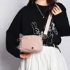 Bolso de Mujer Transfronterizo 2025 Nuevo Modelo Urbano Sencillo Casual Moda Hombro Cruzado Ligero Nylon Pequeño Cuadrado
