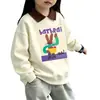 Sudadera Fina para Niña Estilo Coreano Dulce Linda Estampado de Dibujos Animados Jersey Top Nuevo Elegante para Primavera y Otoño de Bebé