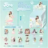 Popular Estrella Canción Yuqi Bailu Soporte Bolsa Ciega Acrílico de Doble Cara de Alta Definición Adornos Decoración de Escritorio Soporte Venta al por Mayor