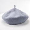 Boina Estilo Coreano Outono/Inverno Chapéu de Pintor Pelúcia Morandi Fashionável Versátil Chapéu de Lã Japonês Quente para a Barriga