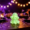 Novo produto transfronteiriço: Ornamento de estátua de fantasma brincalhão e fofo impresso em 3D, decoração criativa de Halloween, mini presente