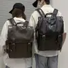 Mochila de Gran Capacidad para Hombres de Negocios Moda de Alta Gama Mochila de Viaje para Mujeres Bolsa Impermeable para Laptop Mochila de Hombro