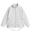 Nuevo Top de Moda Versátil para Primavera y Otoño M-8XL, Chaqueta de Hombro Caído, Chaqueta Casual Grande Holgada para Hombre para Exteriores