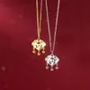 Colar Nalan Prata S925 Fecho de Segurança Gelo Triturado, Corrente de Pescoço Estilo Ins Exquisita e Simples Design de Nicho Y02823
