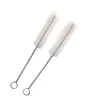 Fábrica en stock Tubo de ensayo de acero inoxidable Fuga de té Botella de vidrio para inyección de aceite Embotellado Limpieza de laboratorio Lavado Cepillo pequeño para cabello