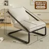 Cadeira de balanço reclinável para adultos, adequada para dormir, novo modelo 2026, cadeira dobrável para cochilo, sofá preguiçoso de lazer individual para varanda