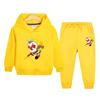 Traje para niño Primavera y Otoño 2024 Otoño Nuevo Sudadera Deportiva Infantil Conjunto de Dos Piezas Ropa Guapa de Otoño para Niño