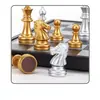 Ajedrez Magnético de Plástico Oro, Plata, Blanco y Negro Grande, Mediano y Pequeño Accesorios Listos para la Venta