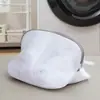 Bolsa de Lavar Sapatos Sanduíche Anti-Deformação para Roupa Íntima Cinza Doméstica com Zíper Bolsa de Lavanderia Bolsa de Lavagem Especial Protetora para Máquina de Lavar Bolsa de Rede