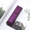 Estuche para Gafas al por Mayor de Fábrica en Stock, Caja de Almacenamiento Hecha a Mano de Cuero con Hebilla Magnética, Estuche Suave con Botón a Presión, Se Puede Personalizar con Logo, Envío Gratis