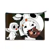Bolsa de Almacenamiento Grande con Temática de Ciervos del Bosque, Estuche para Lápices de Papelería Estudiantil, Bolsa con Cremallera de 99 Noches, Billetera