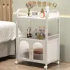 Carrito para Salón de Belleza, Carrito Pequeño para Salón de Belleza, Carrito para Equipo de Tatuaje, Carrito de Almacenamiento Móvil, Carrito de Herramientas para Salón de Peluquería