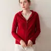 Cárdigan Casual de Cachemira para Mujer, Tejido Holgado Simple, Ropa Exterior Adelgazante, Abrigo de Color Sólido, Suéter Grueso de Cachemira