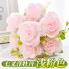 Arreglos Florales Artificiales de Peonías al por Mayor para Bodas, Flores Falsas de Peonías Decorativas de Alta Gama para Montaje de Escenas