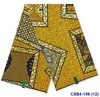 Tela de Batik de Doble Cara Estilo Transfronterizo de Comercio Exterior con Colores Vibrantes, Tela con Estampado Étnico para Vestidos de Mujer, Al por Mayor en Stock