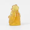 Figura de Tres Estrellas de la Fortuna, Prosperidad y Longevidad Glaseada Estilo Antiguo, Artesanía de Cristal, Adorno de Escritorio para Dios de la Riqueza para Atraer Riqueza