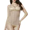 Ropa modeladora de cuerpo modelador de cuerpo corsé de cintura talla grande top corsé corsé posparto para mujer adelgazante de cintura soporte de pecho chaleco ajustado delgado