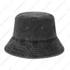 Sombrero de Pescador Lavado de Algodón Puro Europeo y Americano Más Vendido en Amazon, Sombrero Hip-Hop Vintage Desgastado, Sombrero de Cubo Casual para el Sol al por Mayor