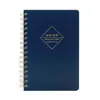 Cuaderno Personalizado A5 Espiral Circular Estilo Simple Cuaderno Diario Cuaderno de Registro de Estudio Libro Mayor Manual Se Puede Agregar con Logo