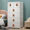 Gabinete de almacenamiento con cajones gruesos, famoso en Internet, gabinete de almacenamiento para sala de estar, gabinete de almacenamiento de refrigerios multicapa, cómoda para dormitorio