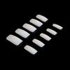 Manicura Caja de 500 Piezas Parches de Uña Completa Color Natural Transparente Parches Ovalados Parches Blancos Precio de Fábrica Exportación Transfronteriza