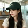 Estilo Coreano Sombrero de Pato con Circunferencia de Cabeza Grande Nuevo Estilo para Mujer Adelgazante Facial Ala Ancha Letra Versátil Gorra de Béisbol Sombrero de Protección Solar