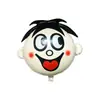 Globos Publicitarios con Corazones de Dibujos Animados Impresos, Globos Redondos de Papel de Aluminio, Globos Flotantes de Helio de Papel de Aluminio