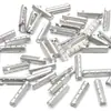 Fixador de Metal para Selagem da Ponta do Sapato Acessórios de Cabeça Cápsula Cordão de Puxar Decoração Fivela Traseira Durável Resistente ao Desgaste