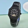 2025 Atravessando Fronteiras Aliexpress Fornecimento de Relógio Mecânico Masculino Estilo Casual Quadrado Moda Baida Watch Dropshipping