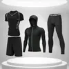 Traje deportivo, ropa ajustada de secado rápido, ropa de running y fitness de manga corta de seda helada, pantalones cortos de entrenamiento, ropa para correr por la mañana de baloncesto