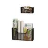 Caja de Almacenamiento para Puerta de Gabinete de Cocina Colgante de Pared Estante para Colgar Película de Gabinete sin Perforaciones Estante para Colgar en Refrigerador de Baño